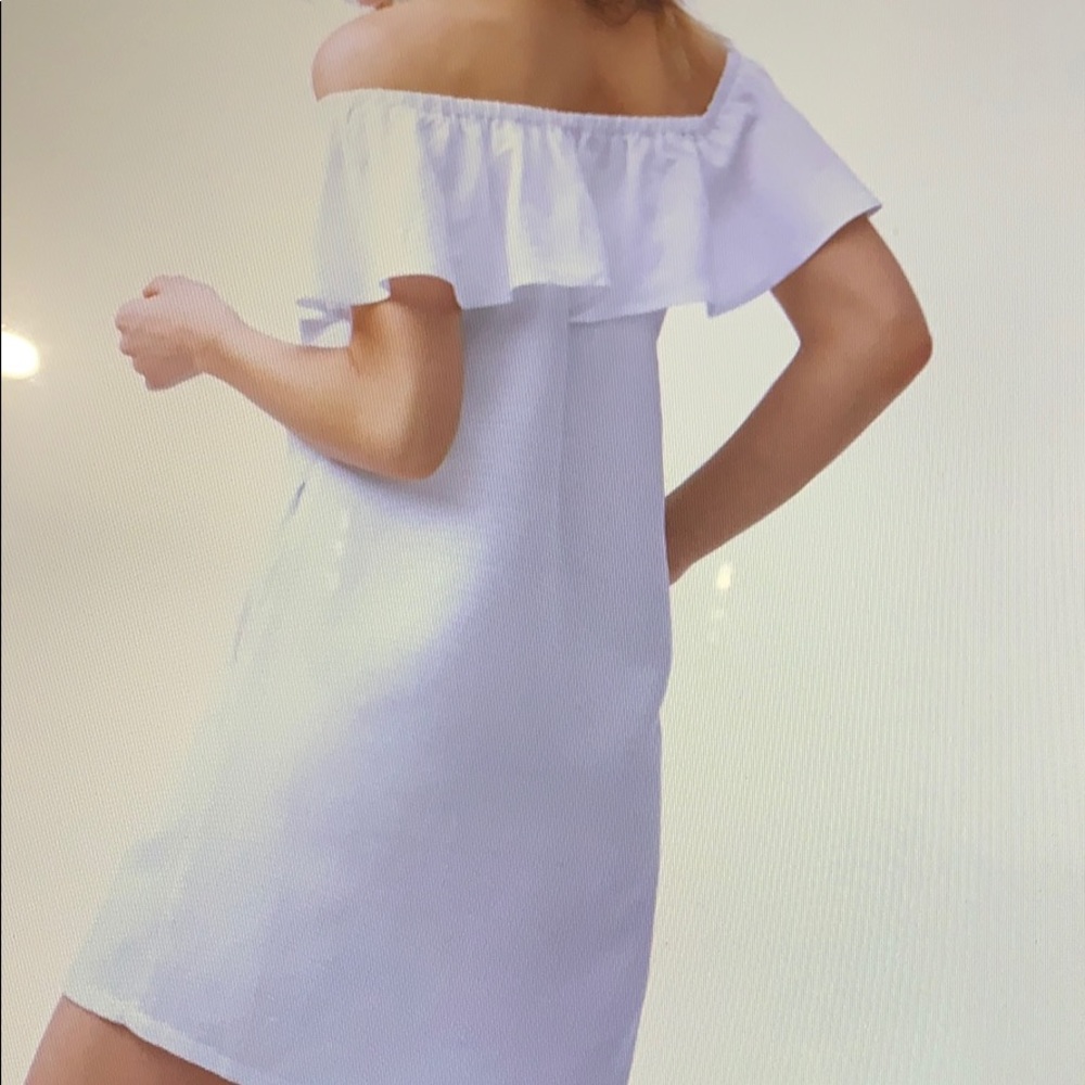 TOMMY BAHAMA WHITE OFF SHOULDER  LINEN DRESS NWT